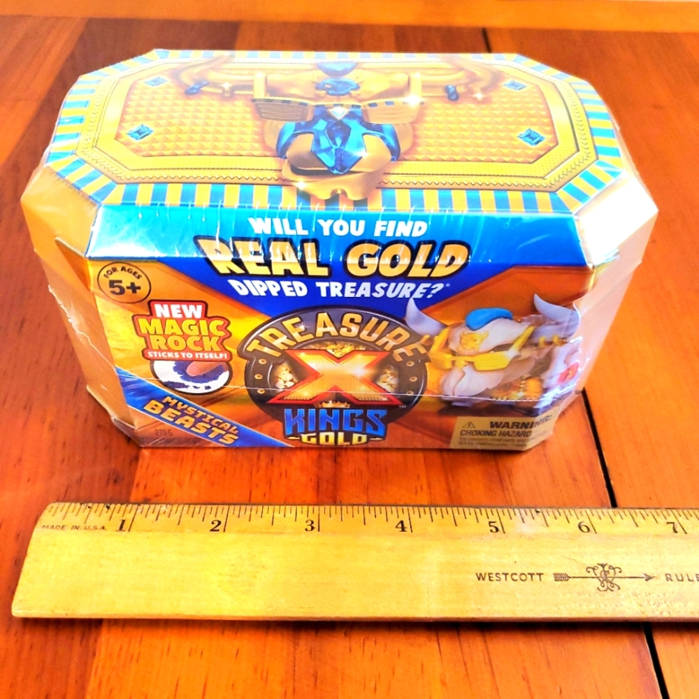Treasure X Kings Gold Mystical Beasts Hunters 180G Magic Rock Brand NEW / Sealed